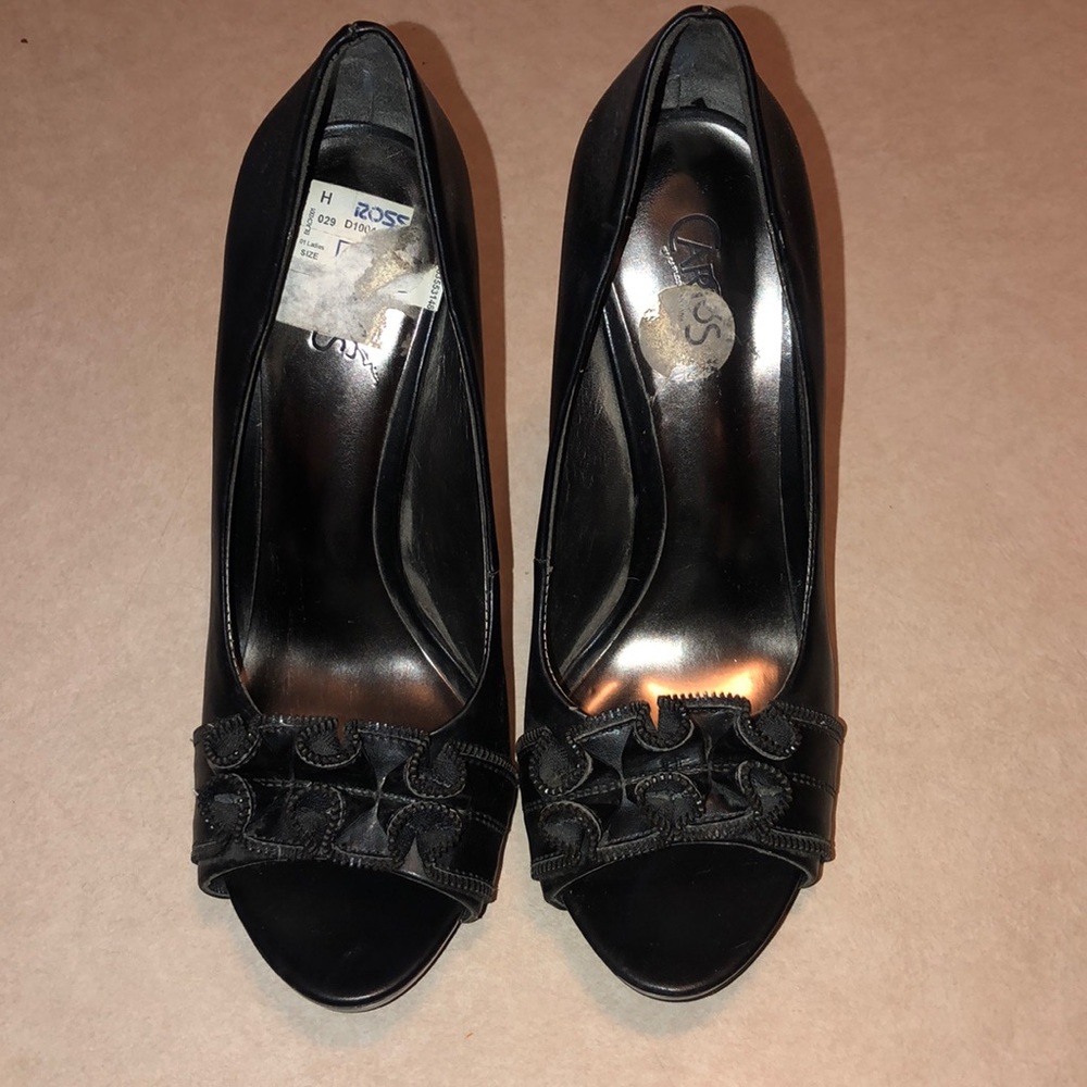 Carlos Santana Black Stilettos